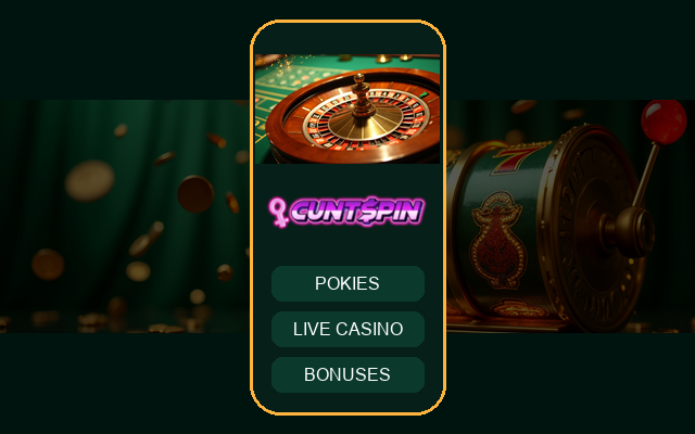 Cuntspin Casino App Screenshot